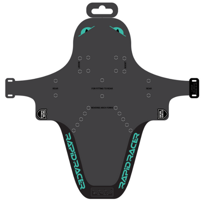 Guardabarros RRP EnduroGuard Standard (horquilla 80 a 120mm) Negro/Turquesa