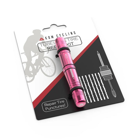 Kit de reparación KOM CYCLING Tubeless Rosa