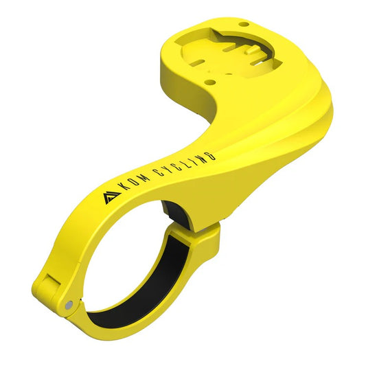 Soporte de manillar para GPS WAHOO KOM CYCLING Amarillo