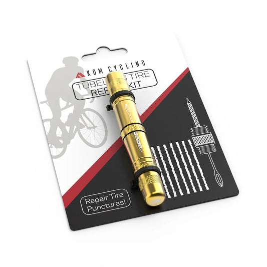Kit de reparación KOM CYCLING Tubeless Amarillo