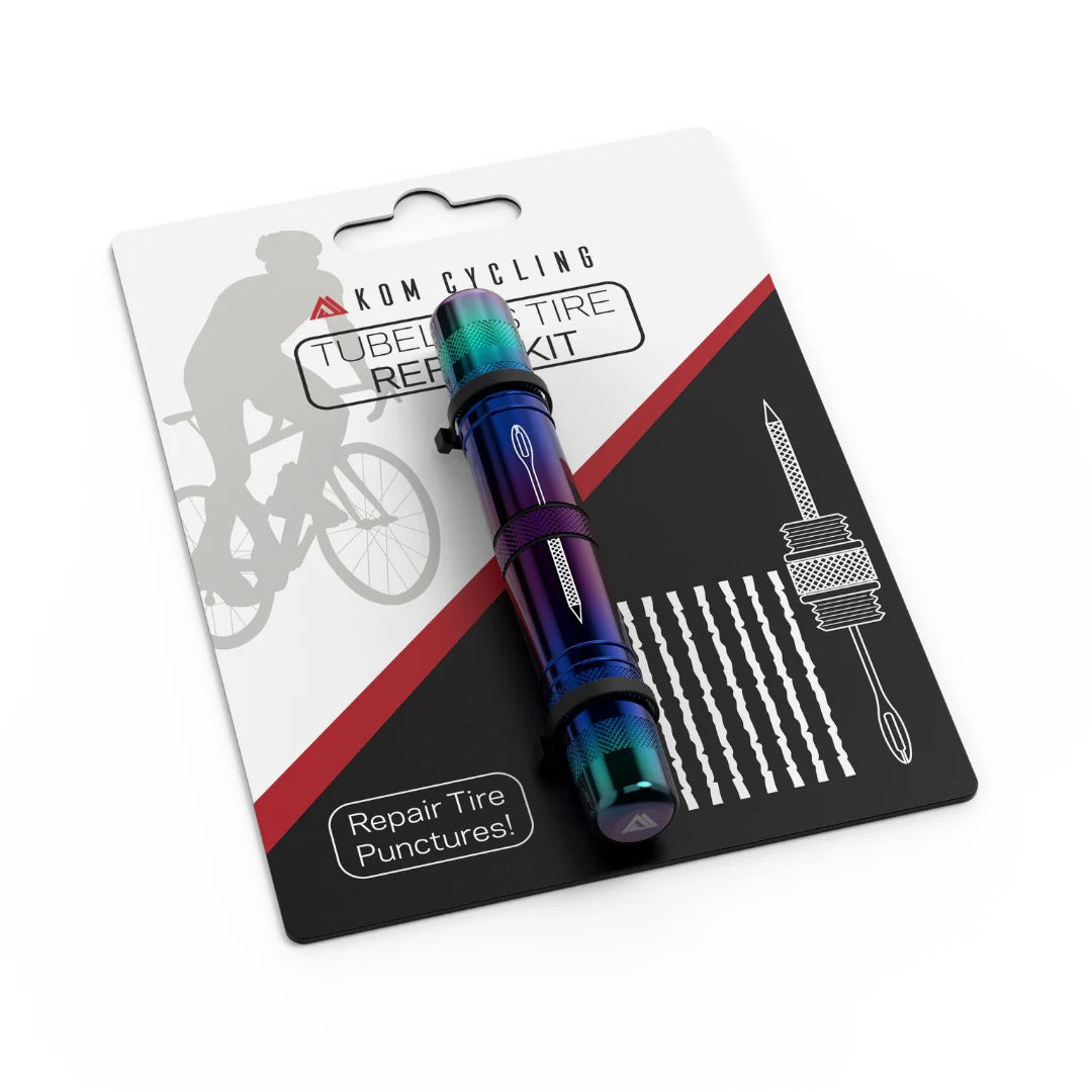 Kit de reparación KOM CYCLING Tubeless Iridescent