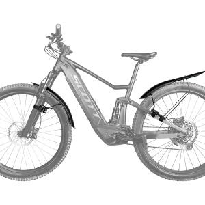 Par de guardabarros delanteros y traseros TOPEAK TETRAFENDER M1-M2