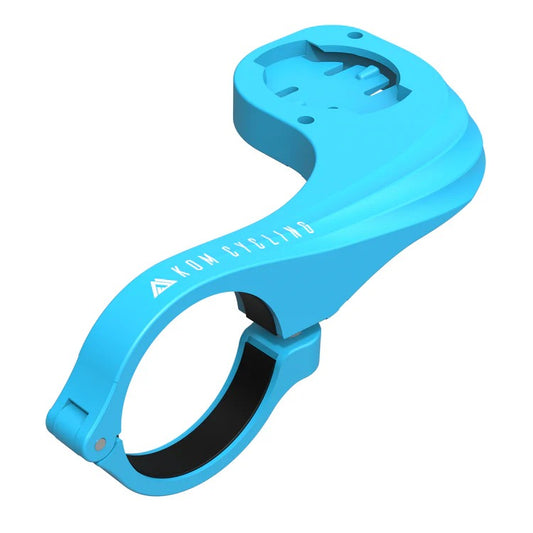 WAHOO KOM CYCLING Soporte de manillar para GPS Azul claro
