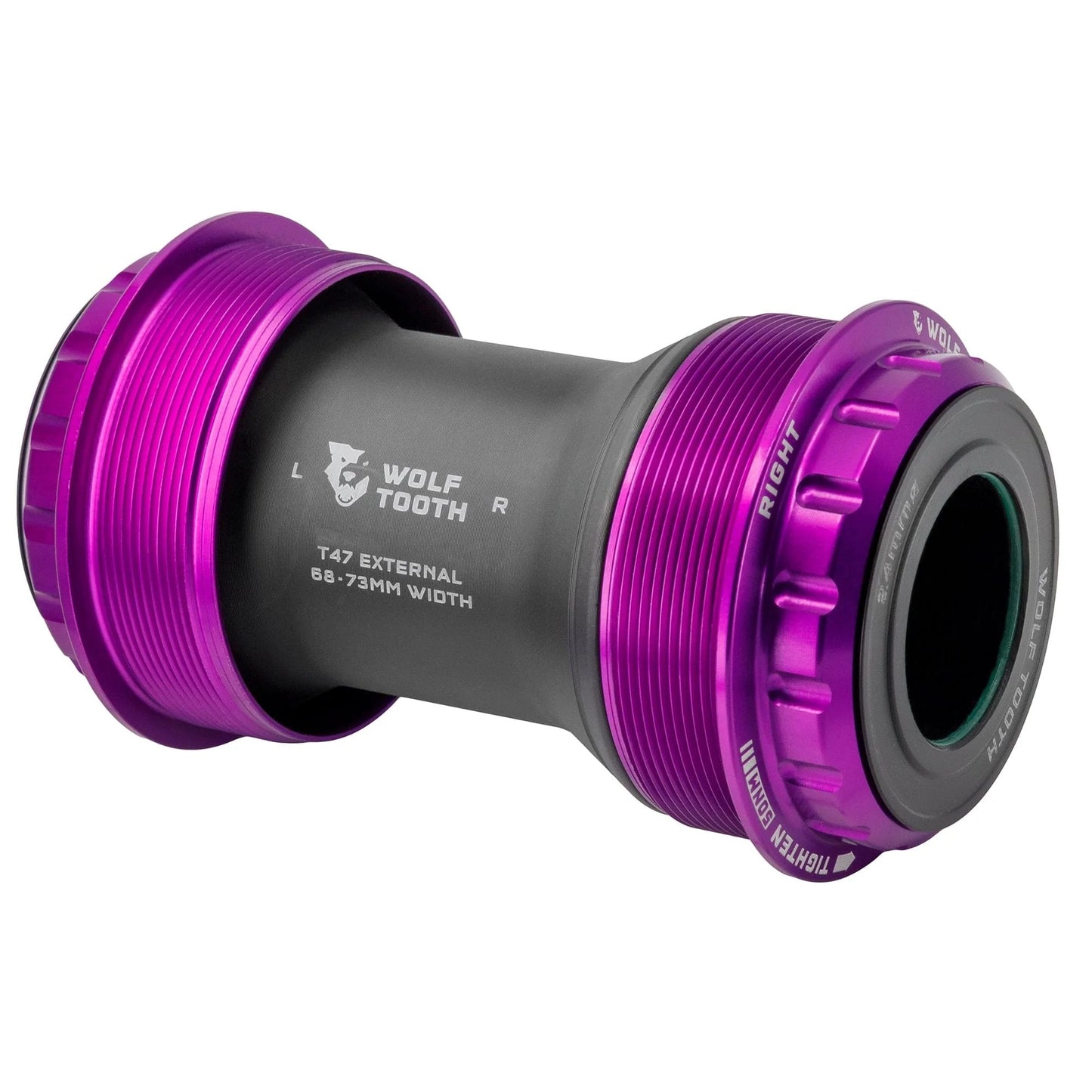 Platos y bielas WOLFTOOTH T47 External 24mm Ultraviolet Purple