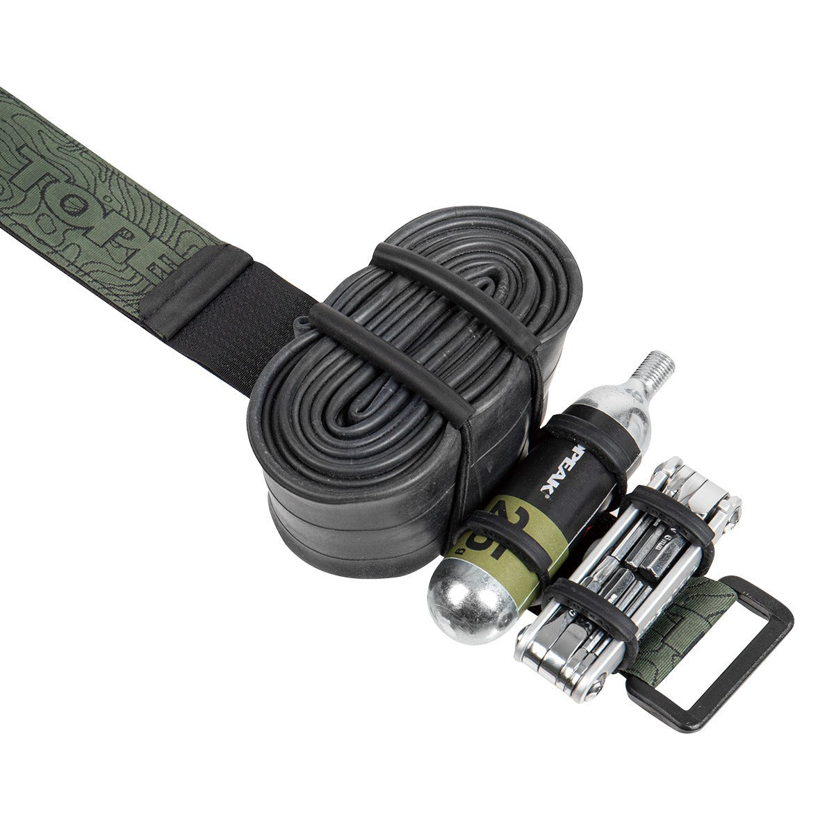 TOPEAK ELEMENTA STRAP L Correa universal Verde