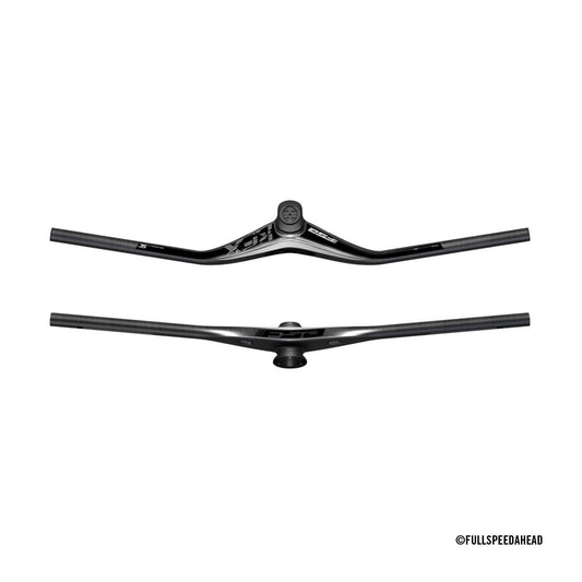 Manillar FSA KFX SIC Carbon Flat 65mm x 780mm Carbono