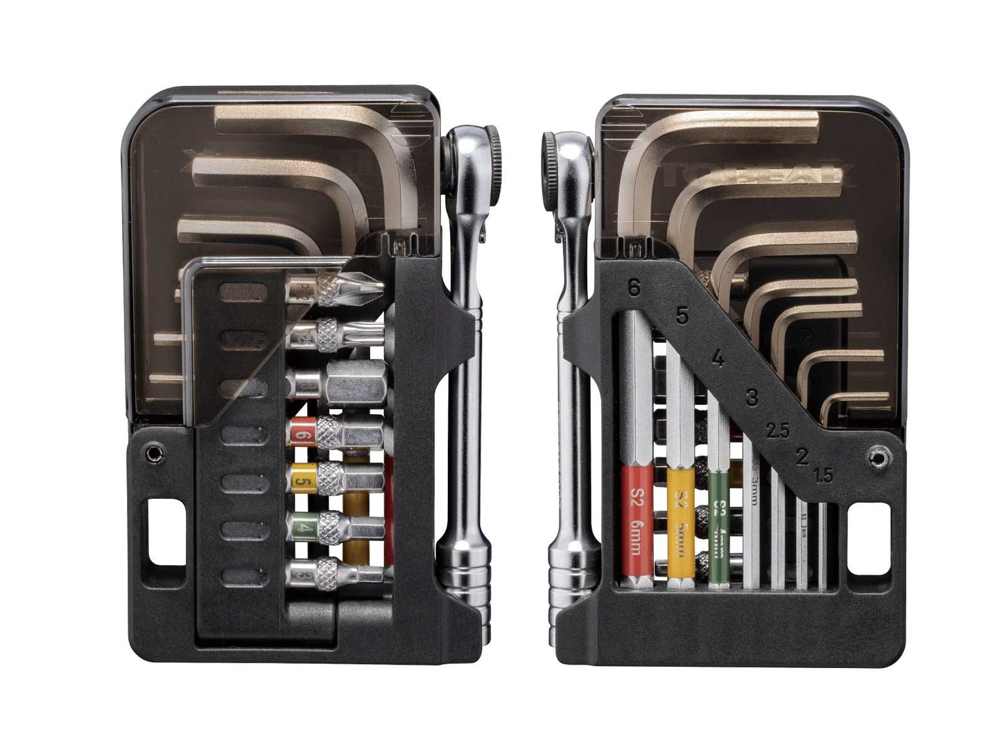 TOPEAK OMNI Juego de llaves de carraca (15 piezas)