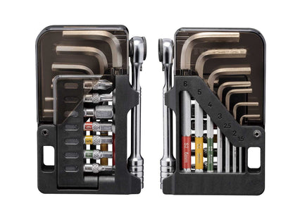 Set de Llave de Trinquete TOPEAK OMNI (15 Piezas)
