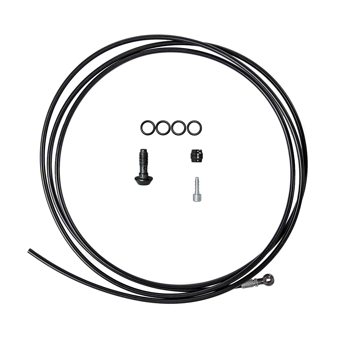 MAGURA Kit de manguera de freno Banjo - 90° Negro