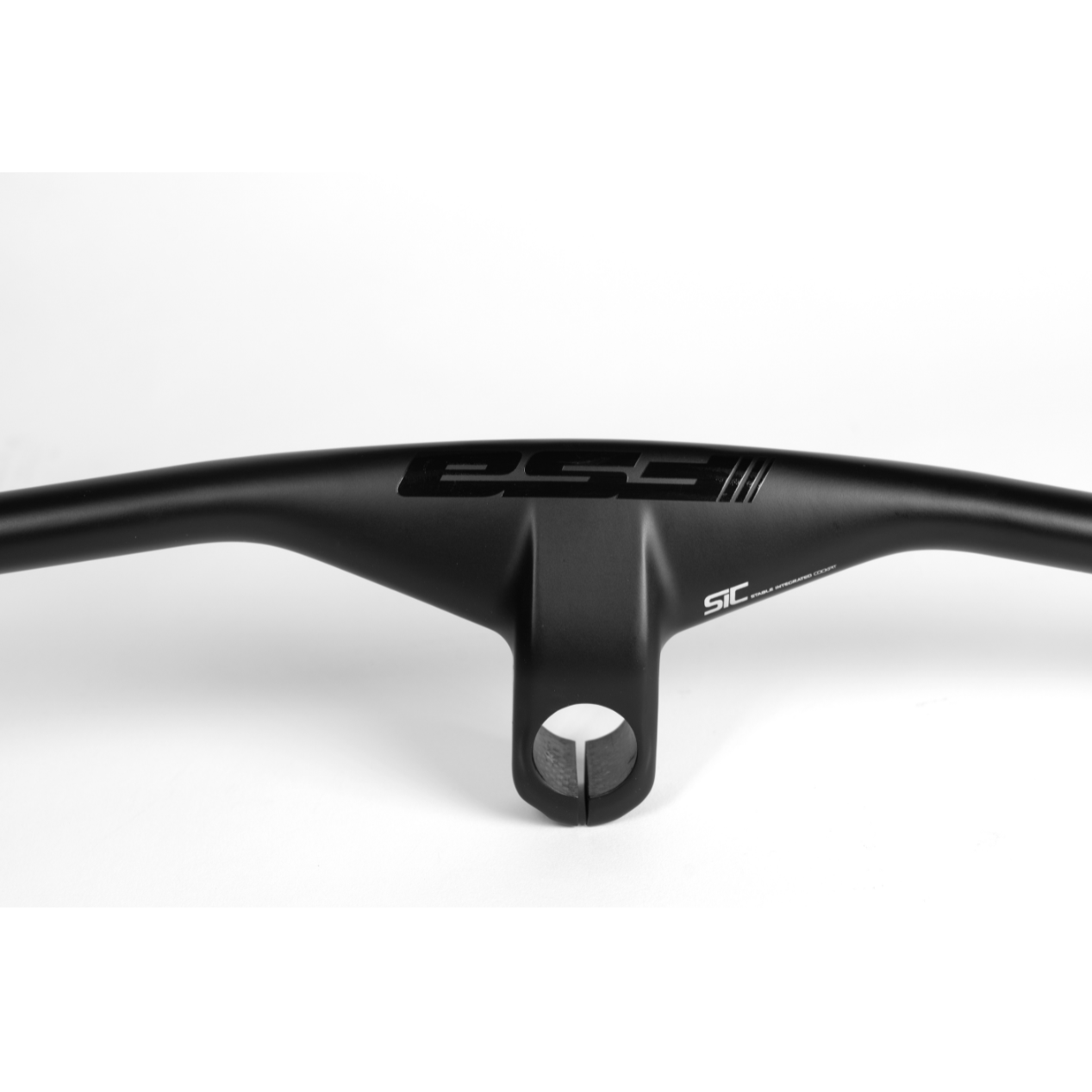 Manillar integrado FSA NS SIC Flat Carbon 60mm x 760mm Carbono