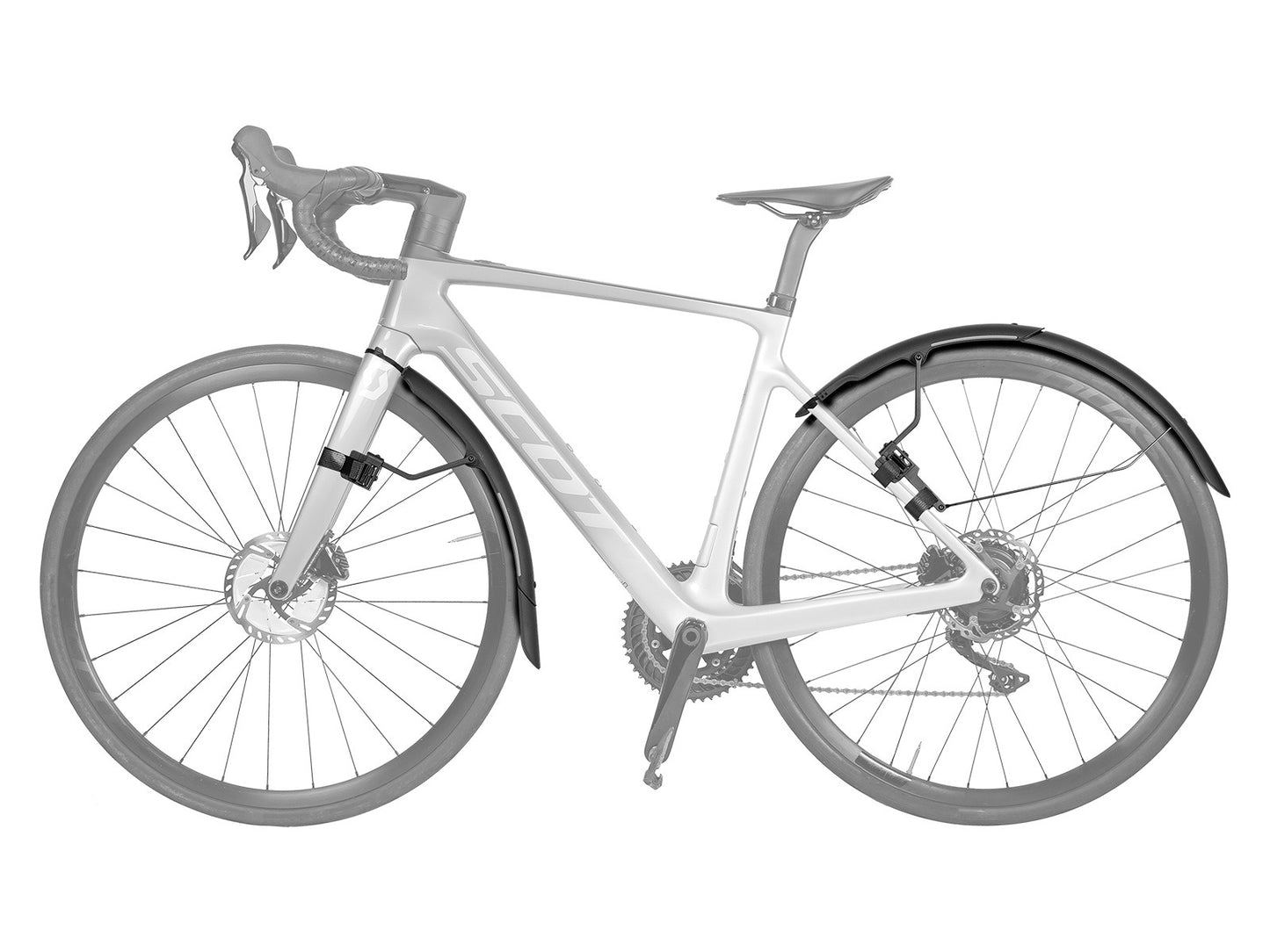 Par de Guardabarros Delanteros y Traseros TOPEAK TETRAFENDER R1-R2