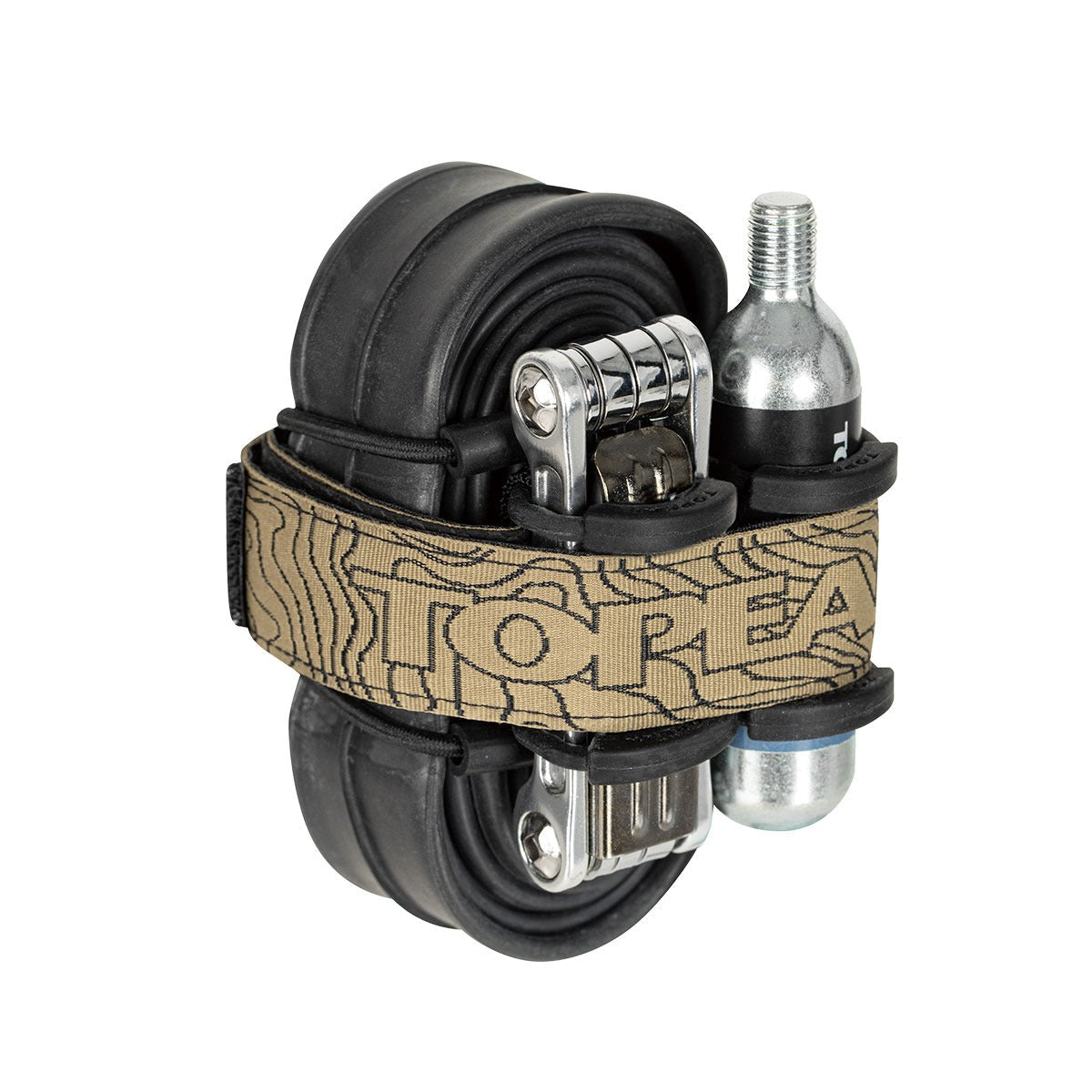 Correa universal TOPEAK ELEMENTA STRAP M Marrón