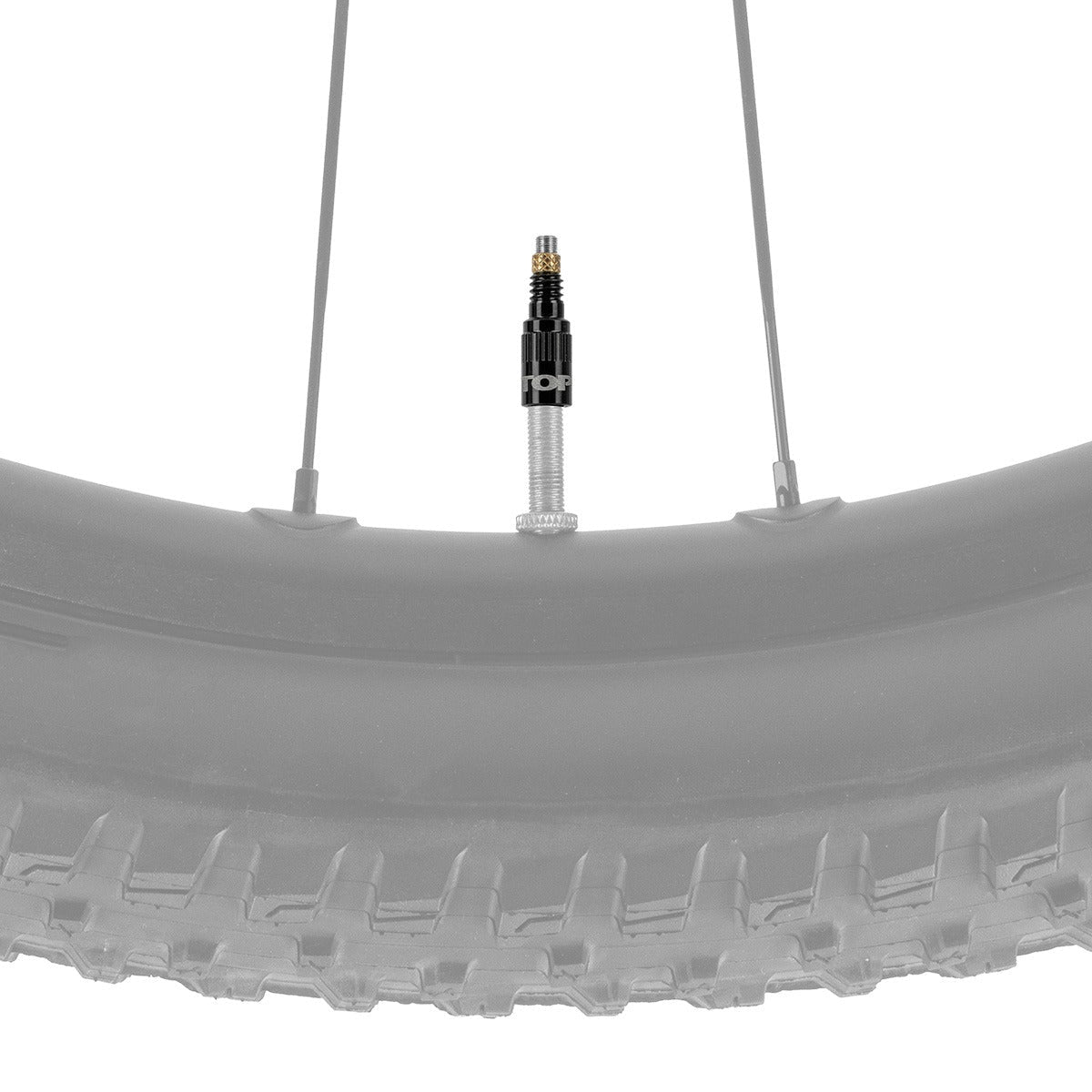 Adaptador de válvula TOPEAK TURBOFLOW COMBO RAPIDHEAD