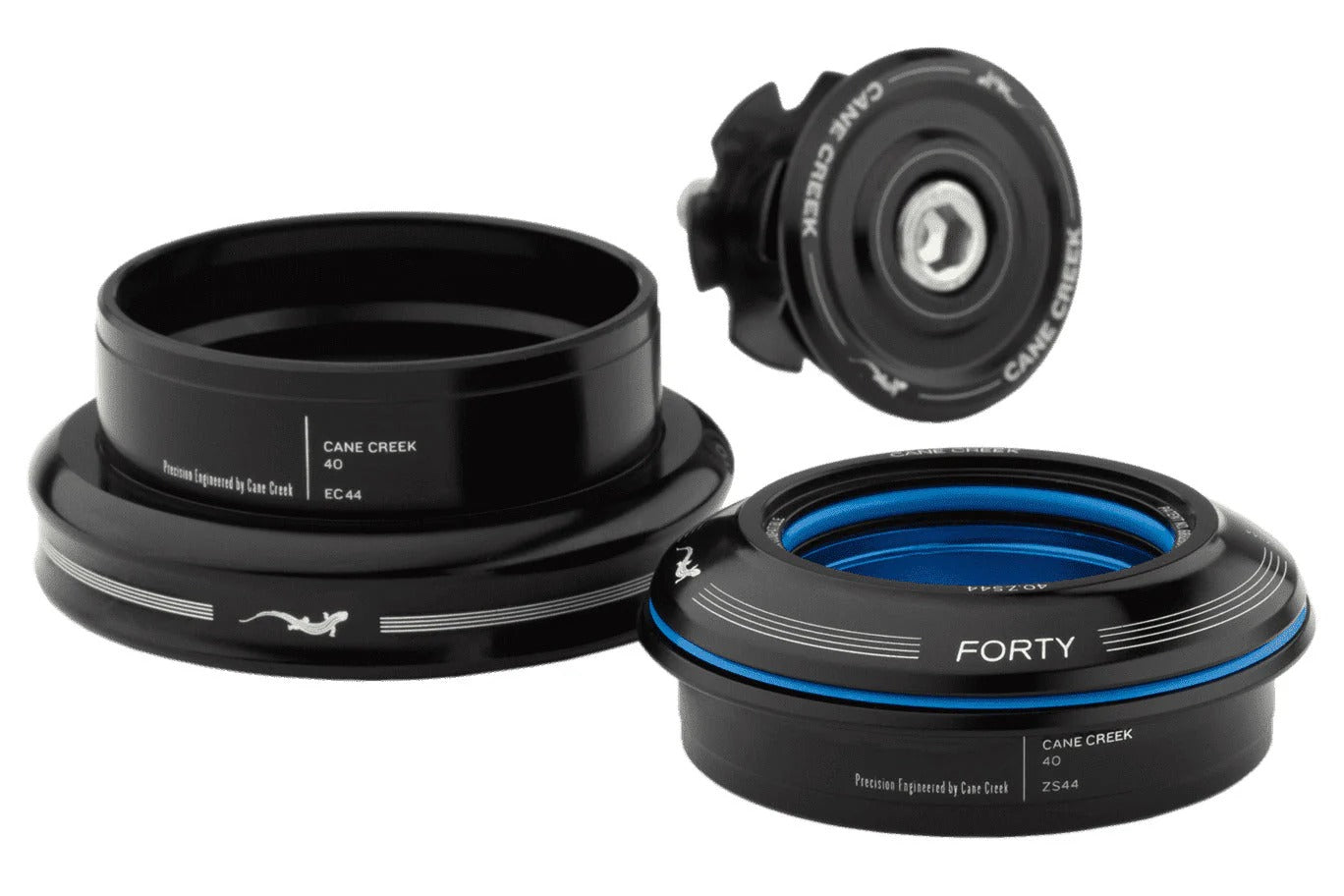 CANE CREEK FORTY 1"1/8-1.5" IS41/IS52 Juego de dirección cónico integrado