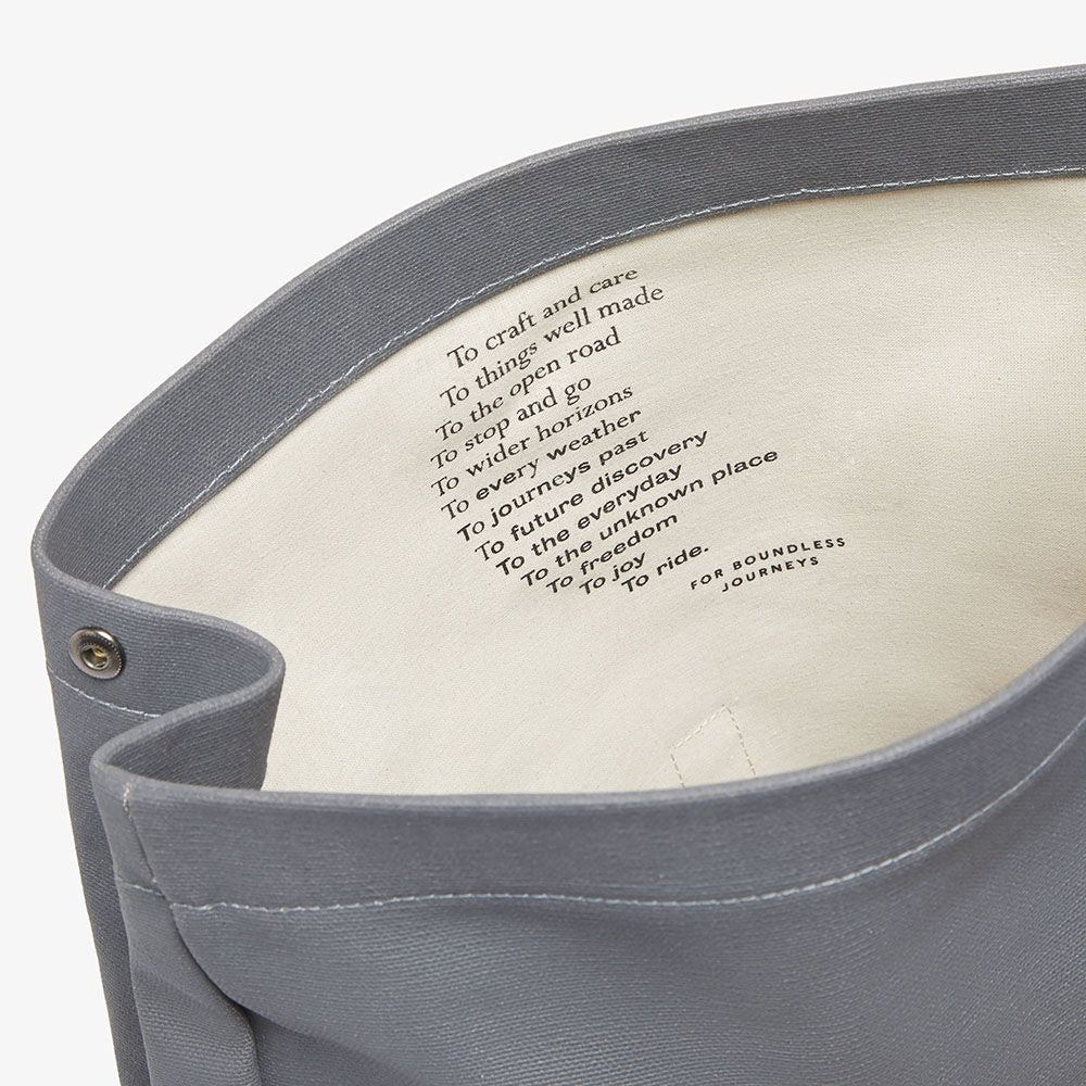 Mochila BROOKS PICKWICK ALGODÓN LONA 12L Gris