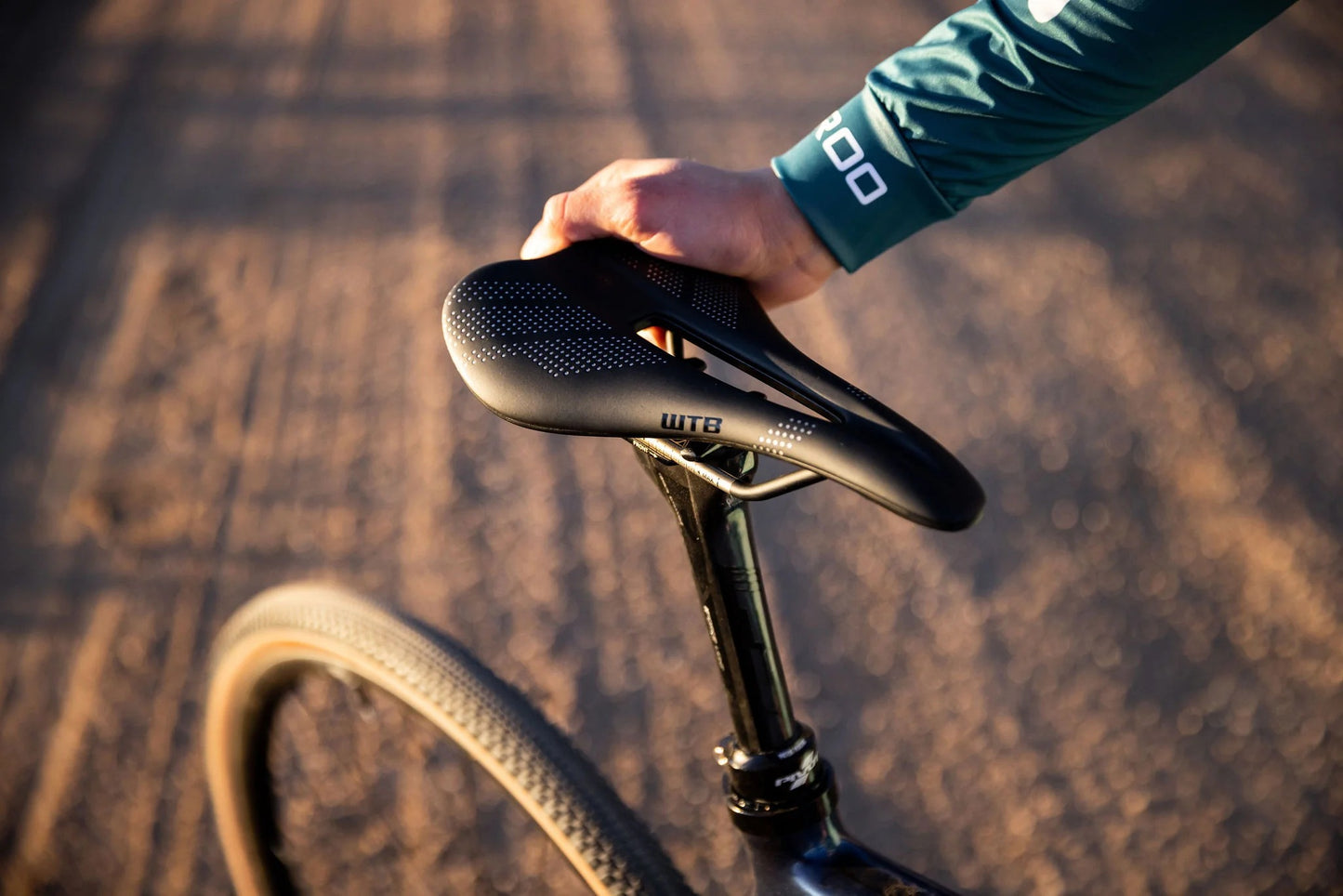 Sillin WTB GRAVELIER 140mm Carbon Rails Negro