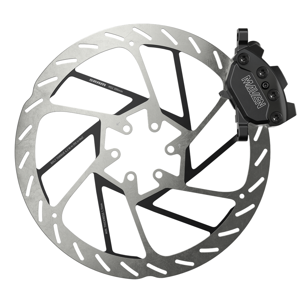 Freno trasero SRAM MAVEN SILVER B1 Negro