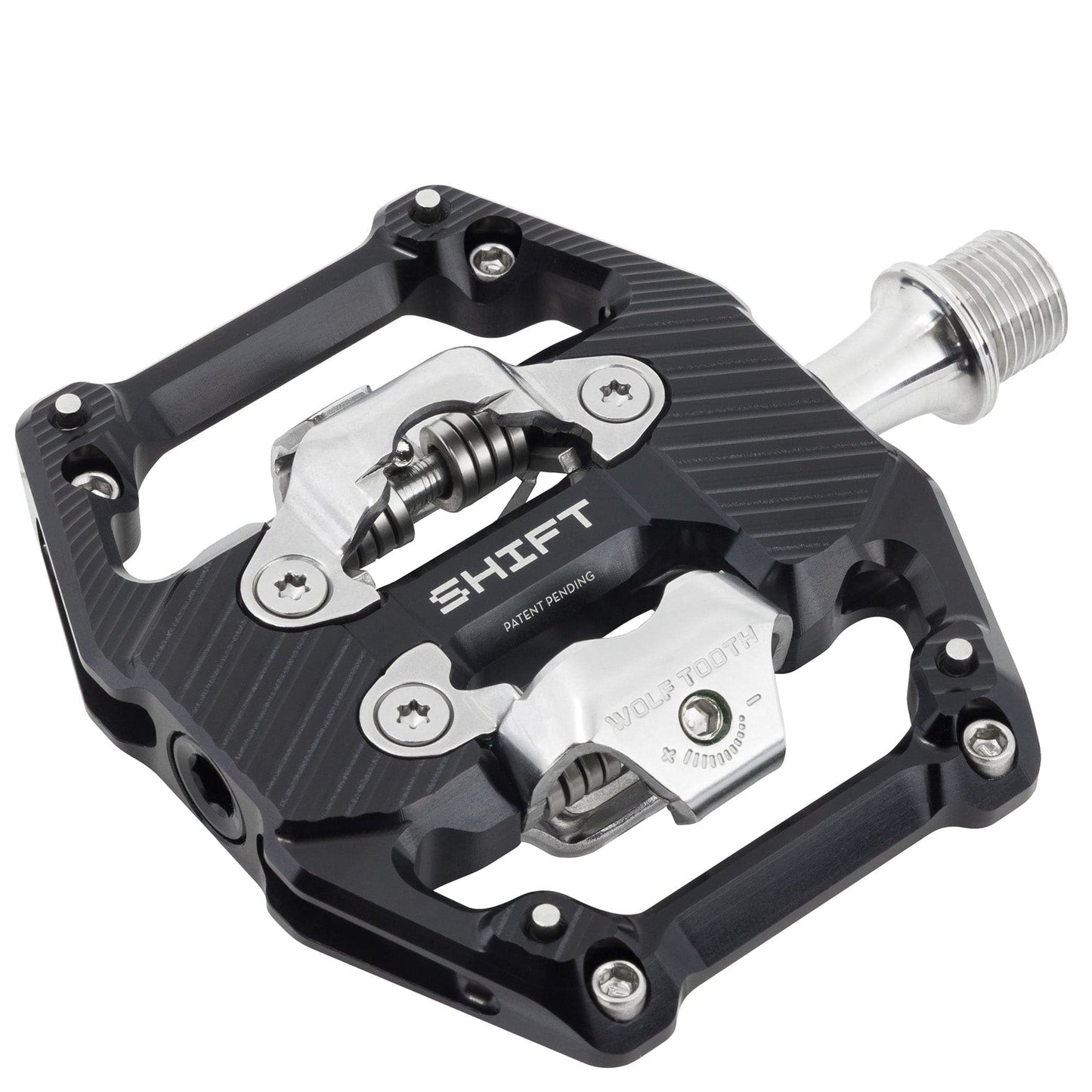 Pedales WOLF TOOTH GRAVITY CLIPLESS Negro