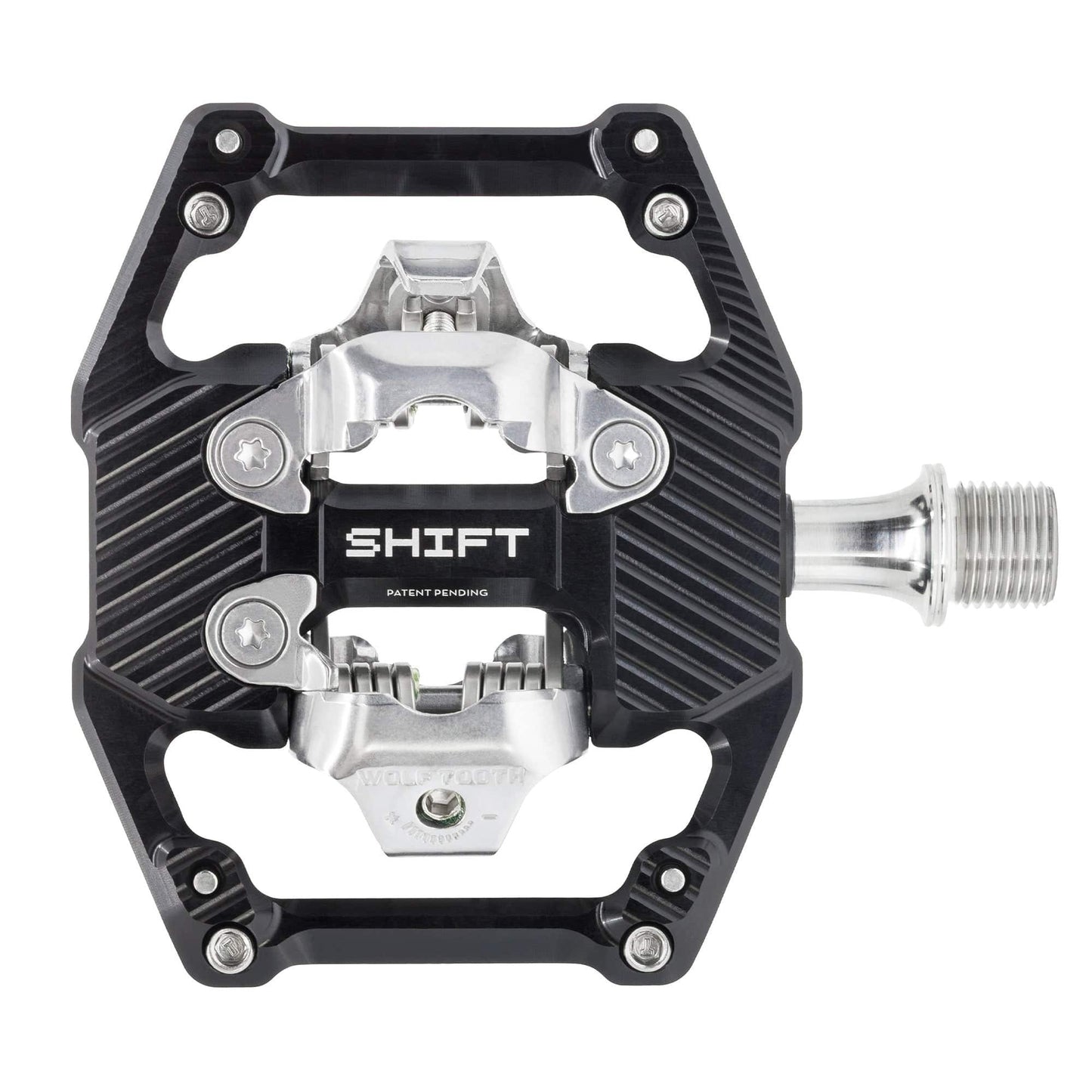 Pedales WOLF TOOTH GRAVITY CLIPLESS Negro