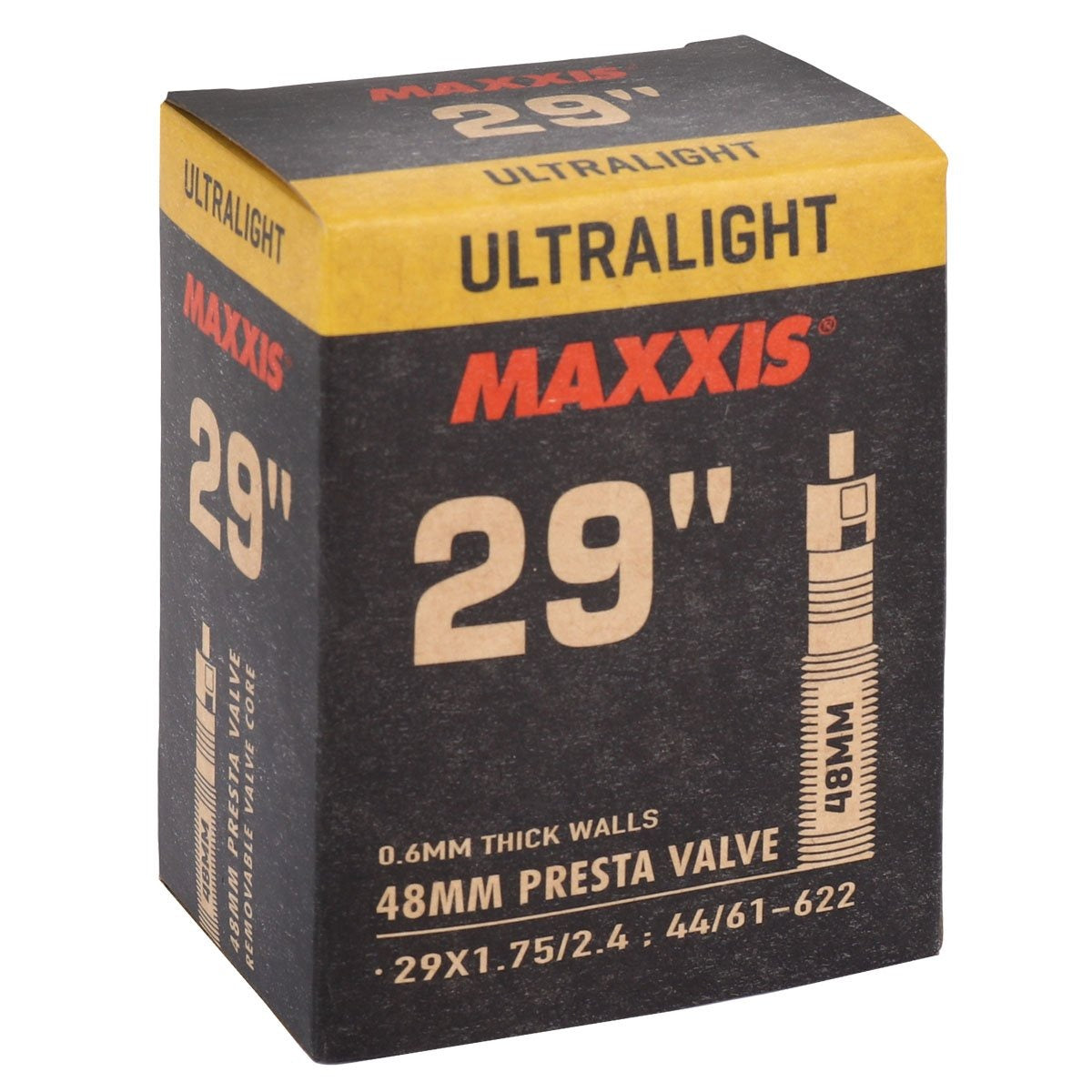 Cámara de aire MAXXIS ULTRALIGHT 29x1.75/2.4 Presta 48mm