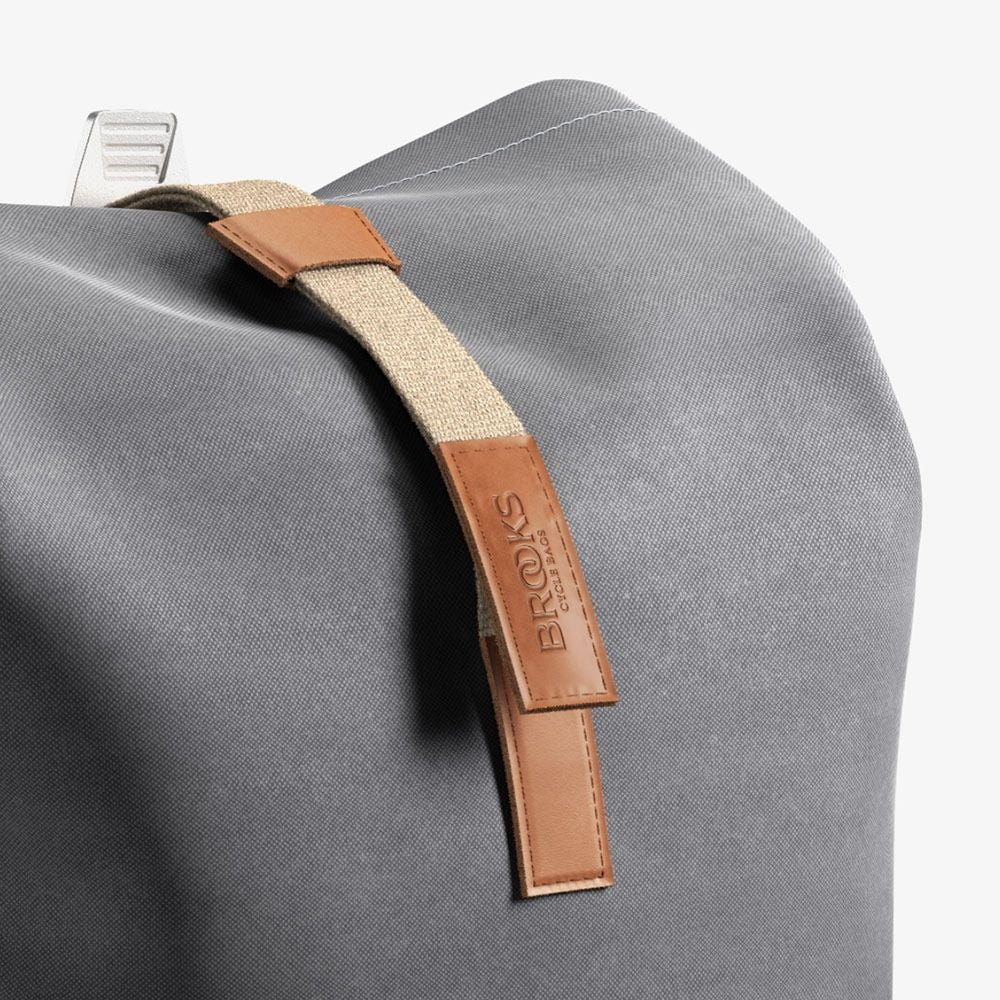 Mochila BROOKS PICKWICK ALGODÓN LONA 12L Gris