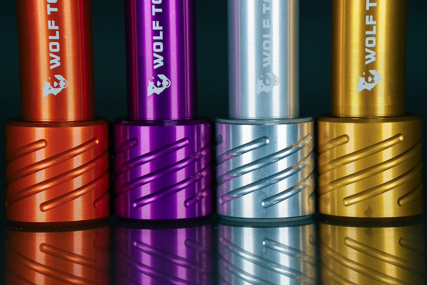 Eje de rueda delantera WOLF TOOTH para horquilla FOX 36/38 15x110 mm Boost Violeta