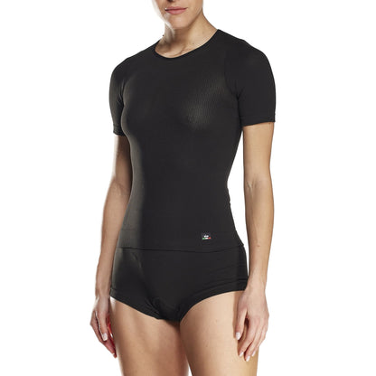 Sous-Vêtement SIXS FTS1 Femme Manches Courtes Negro