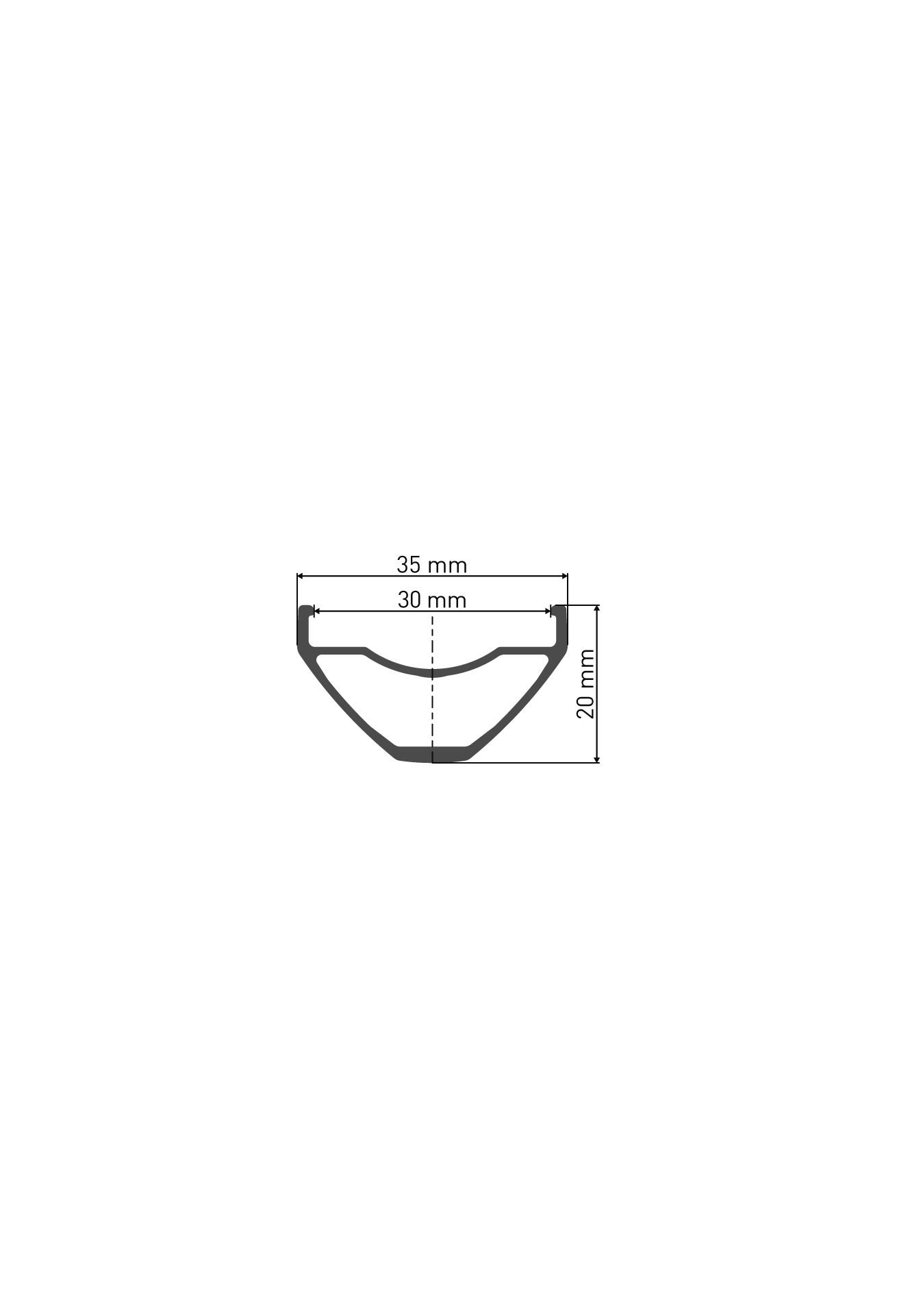 Llanta DT SWISS M 502 de 27,5" y 30 mm