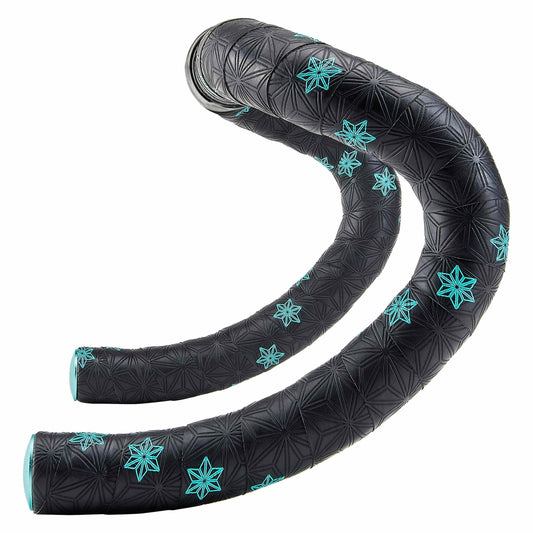Cinta de manillar SUPACAZ SUPER STICKY KUSH GALAXY Negro/Azul cielo