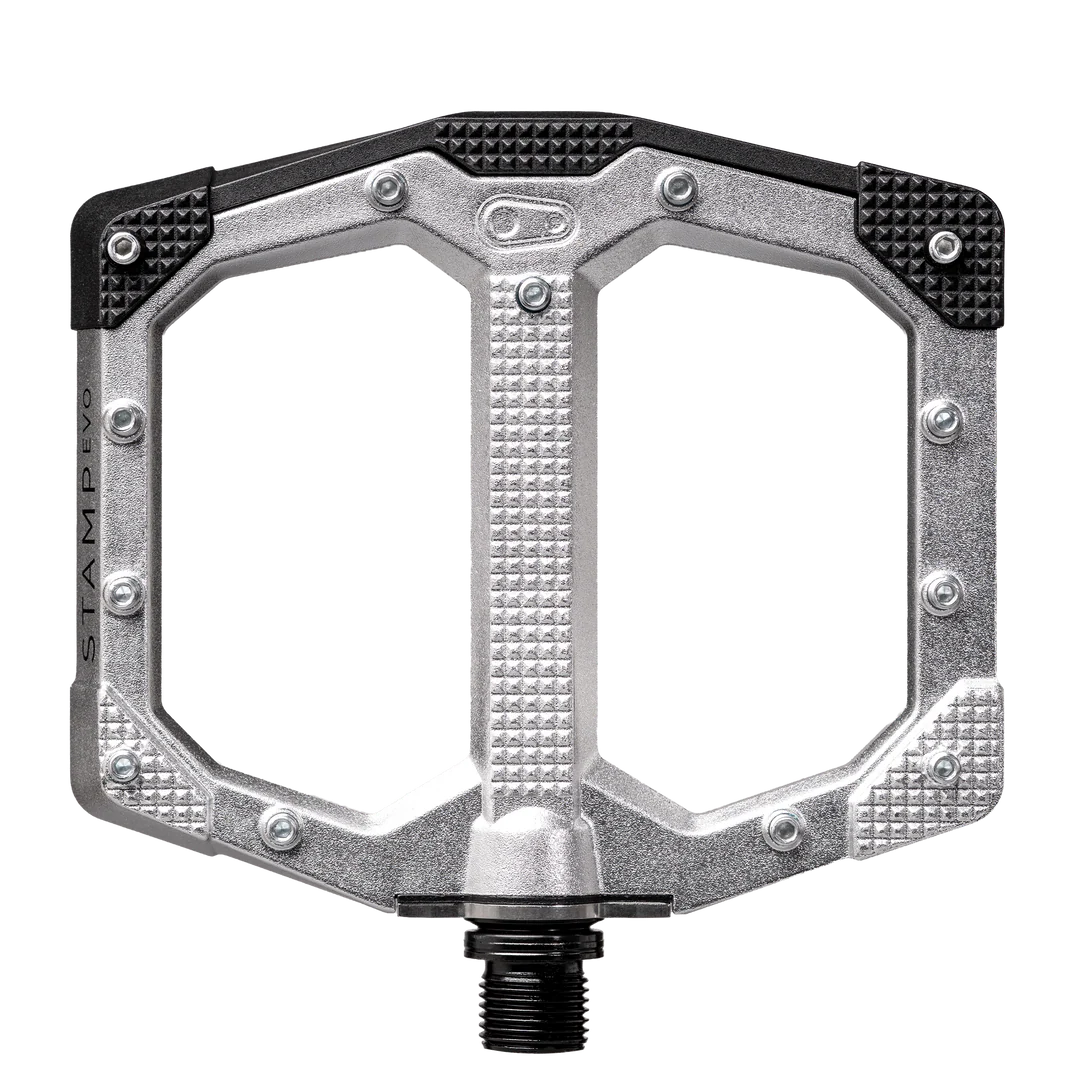 CRANKBROTHERS STAMP EVO Pedales planos pequeños Plata