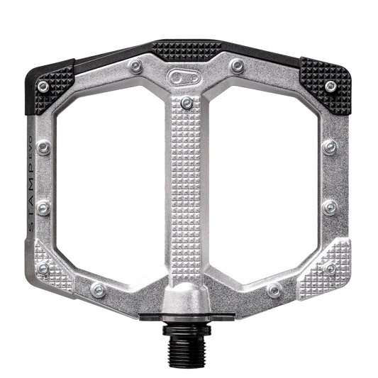 CRANKBROTHERS STAMP EVO Pedales planos pequeños Plata