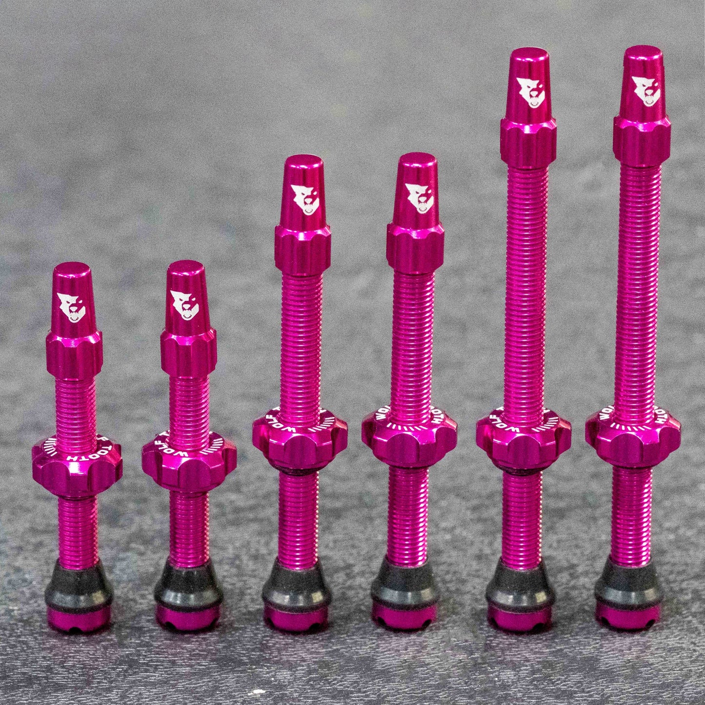 Juego de 2 Válvulas Tubeless WOLF TOOTH Rosa