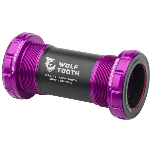Platos y bielas WOLFTOOTH BSA 24mm Ultraviolet Purple