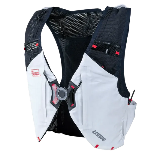 Chaleco de hidratación USWE BIKE 8L Blanco