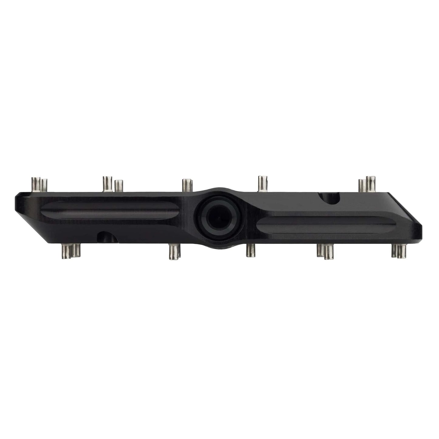 Pedales planos WOLF TOOTH WAVEFORM, grandes, negros