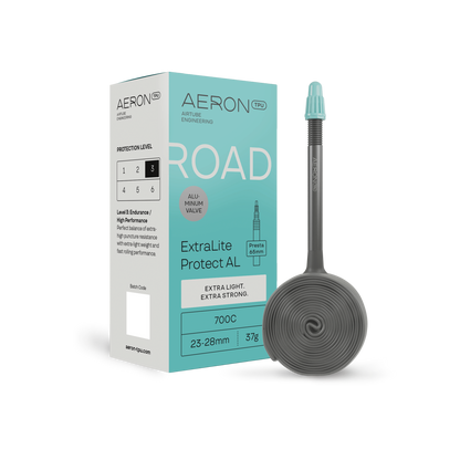 Cámara de Aire AERON ExtraLite Protect Válvula Alu Carretera 700x23-28mm