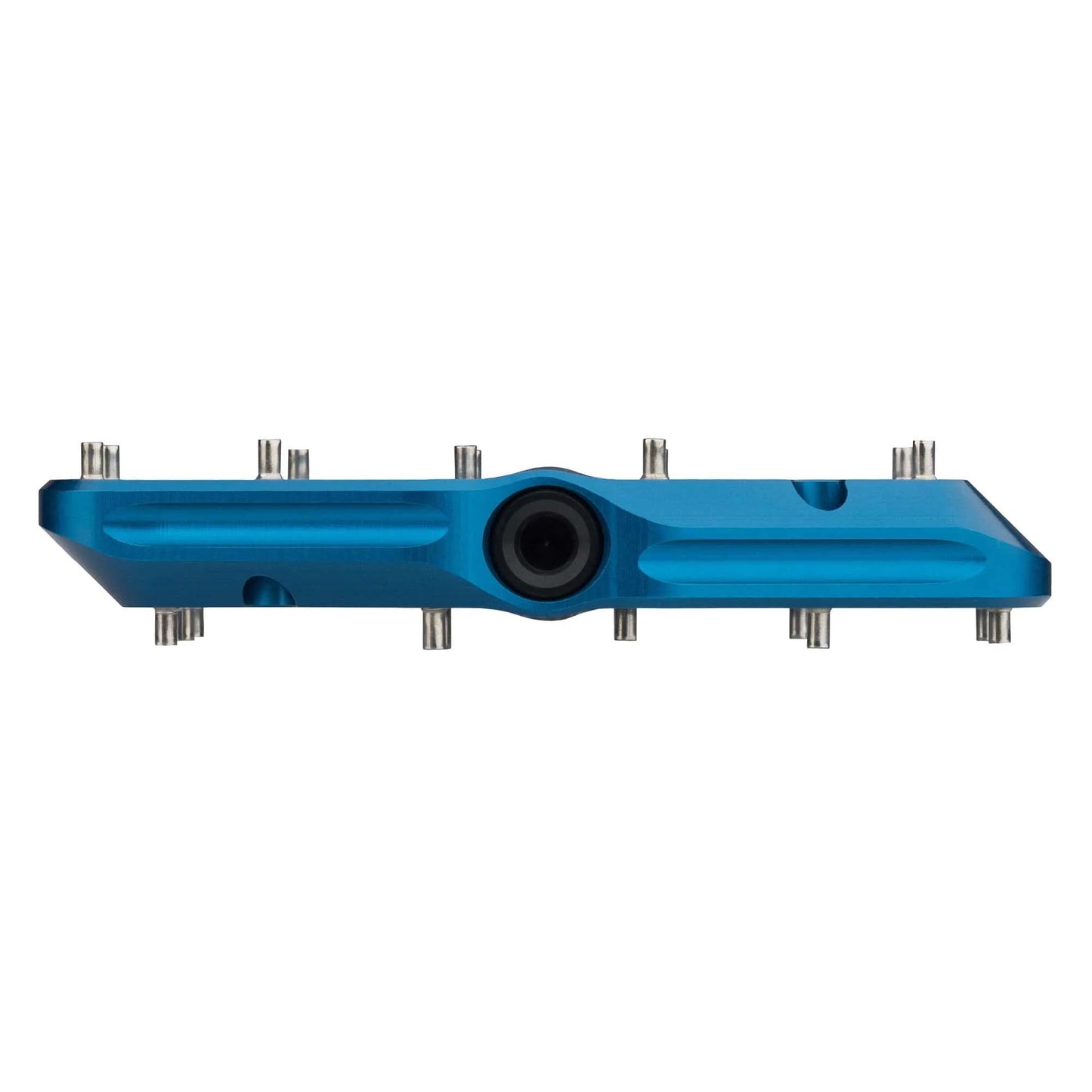 Pedales planos WOLF TOOTH WAVEFORM, grandes, azules