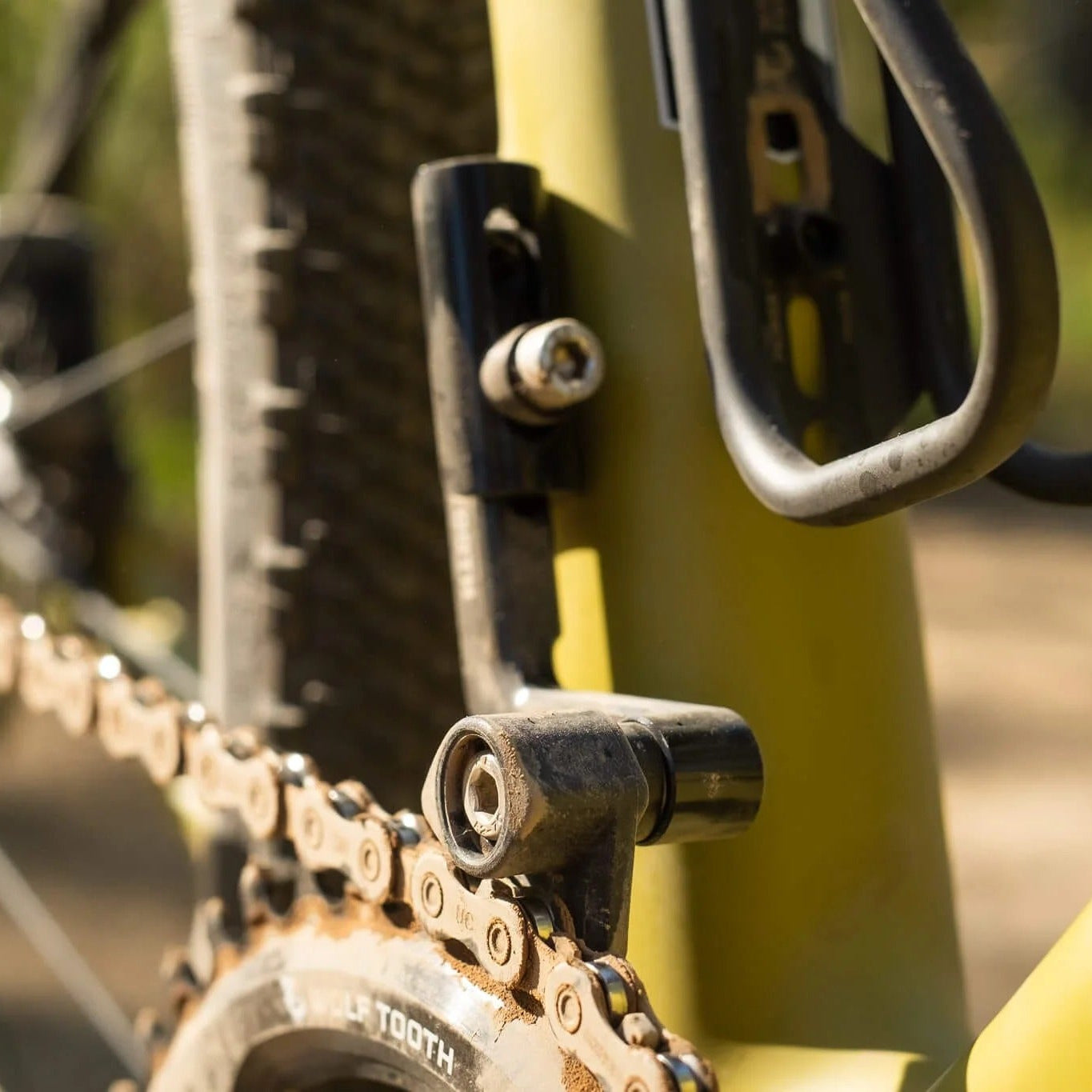 Guía de cadena con soldadura WOLFTOOTH AERO Low Sweep