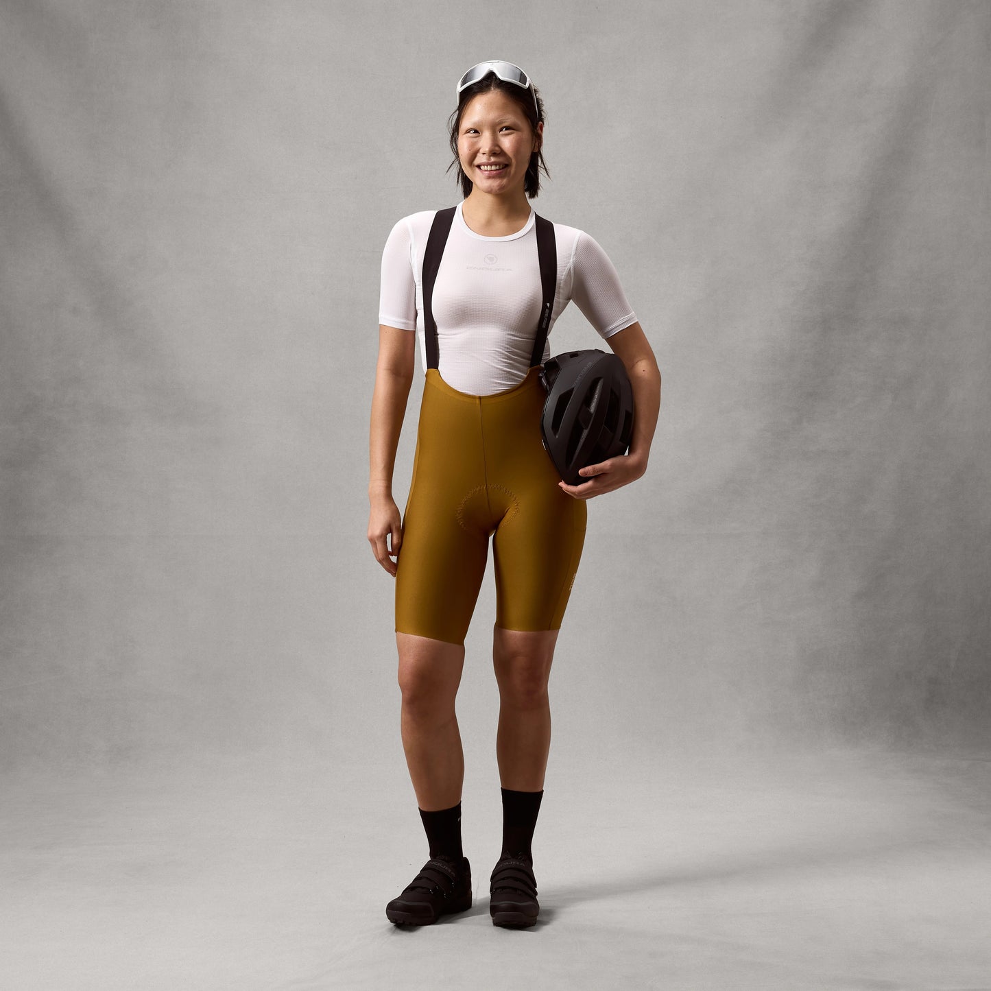 Culotte con tirantes ENDURA ALLTRACK RIDE Bronce Mujer