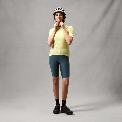 Culote Corto con Tirantes ENDURA ALLTRACK RIDE Mujer Teal