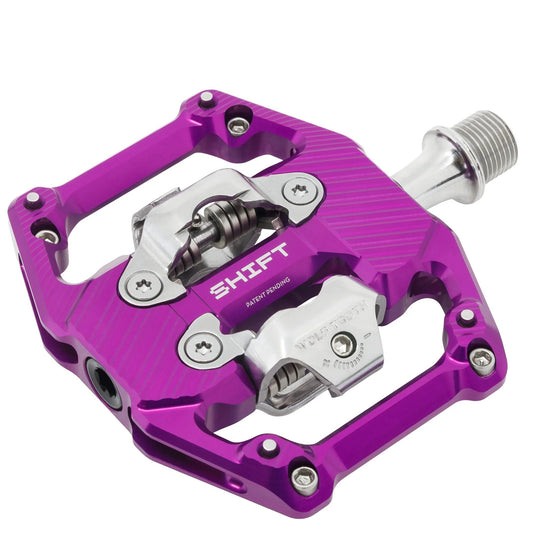 Pedales WOLF TOOTH GRAVITY CLIPLESS Violeta