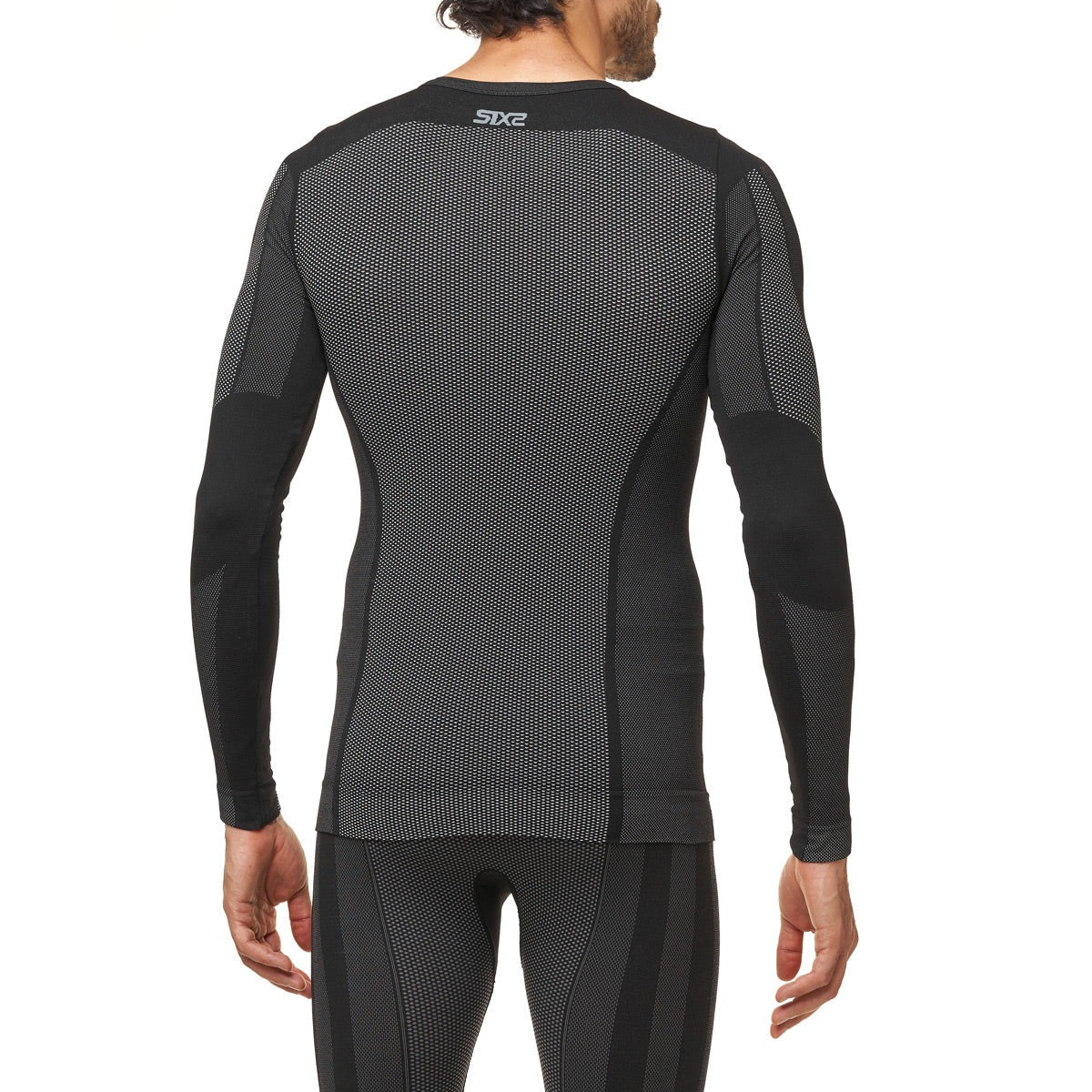 SIXS TS2 V2 Ropa Interior Manga Larga Carbono Negro