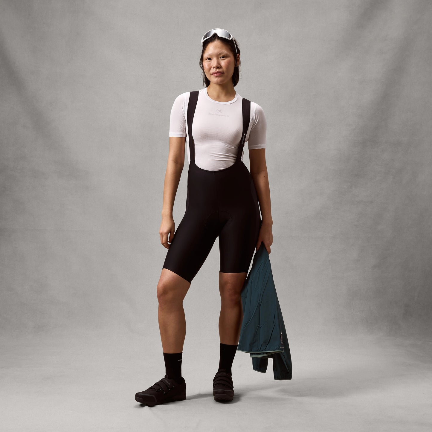 Culotte con tirantes ENDURA ALLTRACK RIDE Negro, Mujer