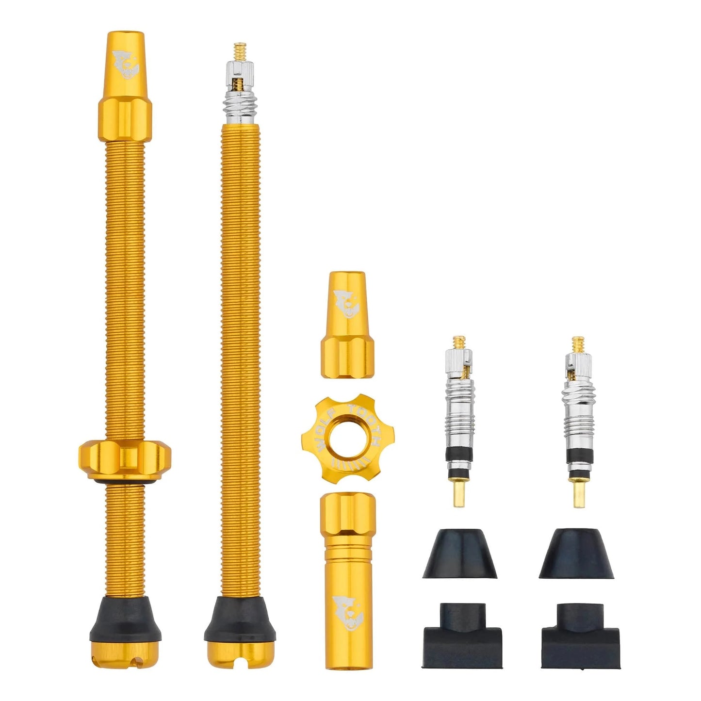 Juego de 2 Válvulas Tubeless WOLF TOOTH Oro