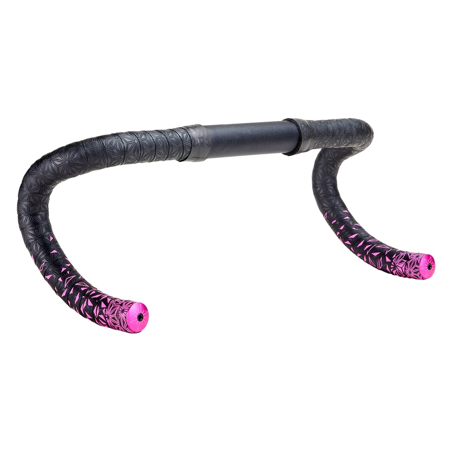 Cinta de manillar SUPACAZ SUPER STICKY KUSH STAR FADE Negro/Rosa