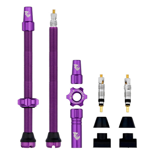 Juego de 2 Válvulas Tubeless WOLF TOOTH Violeta