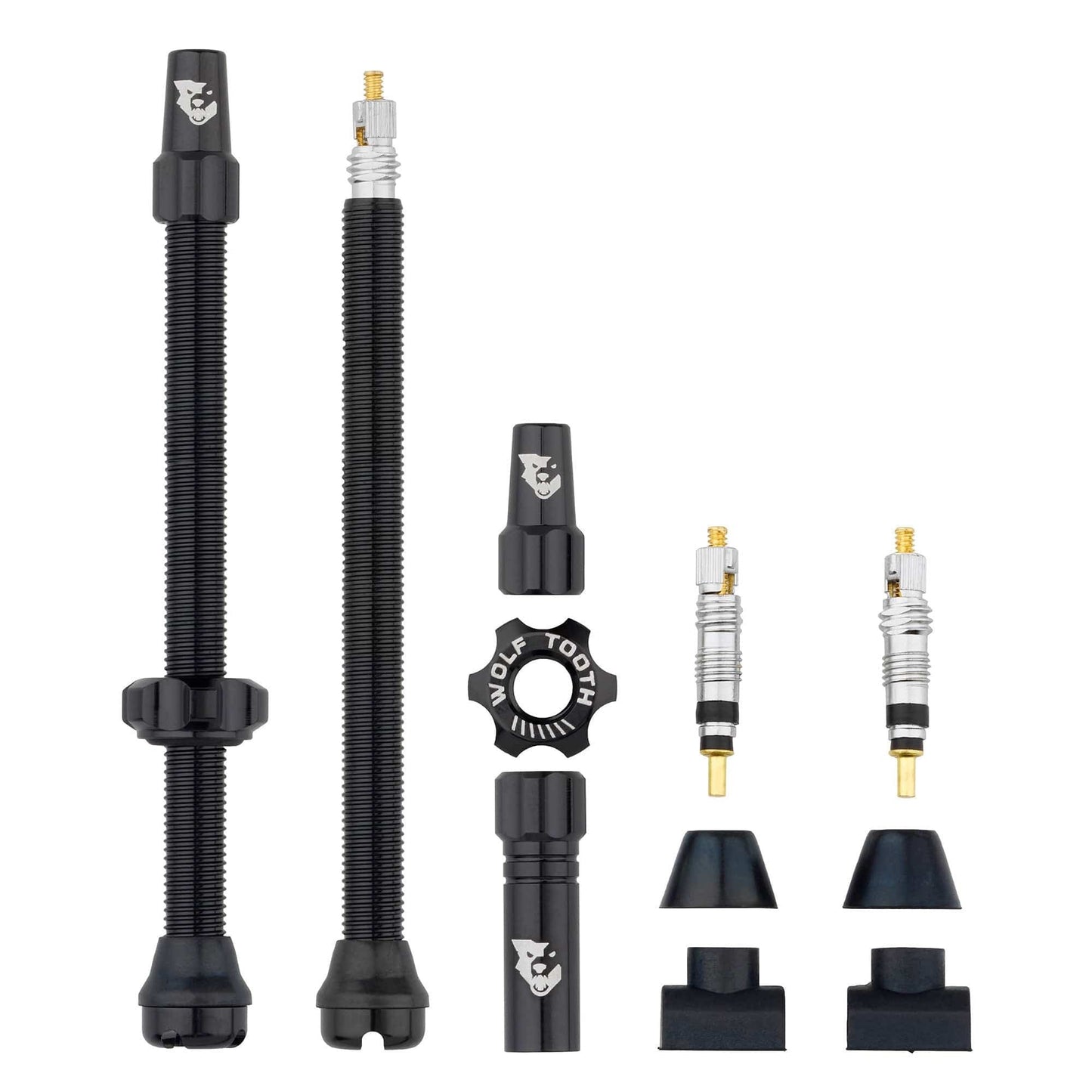 Juego de 2 Válvulas Tubeless WOLF TOOTH Negro