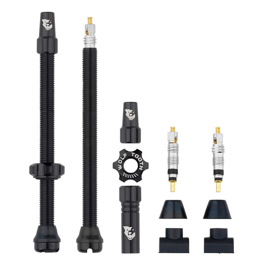 Juego de 2 Válvulas Tubeless WOLF TOOTH Negro