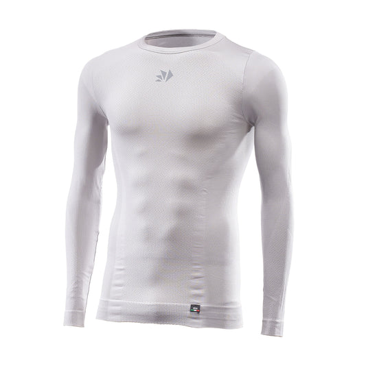 SIXS TS2 V2 Ropa interior de manga larga Negro Blanco