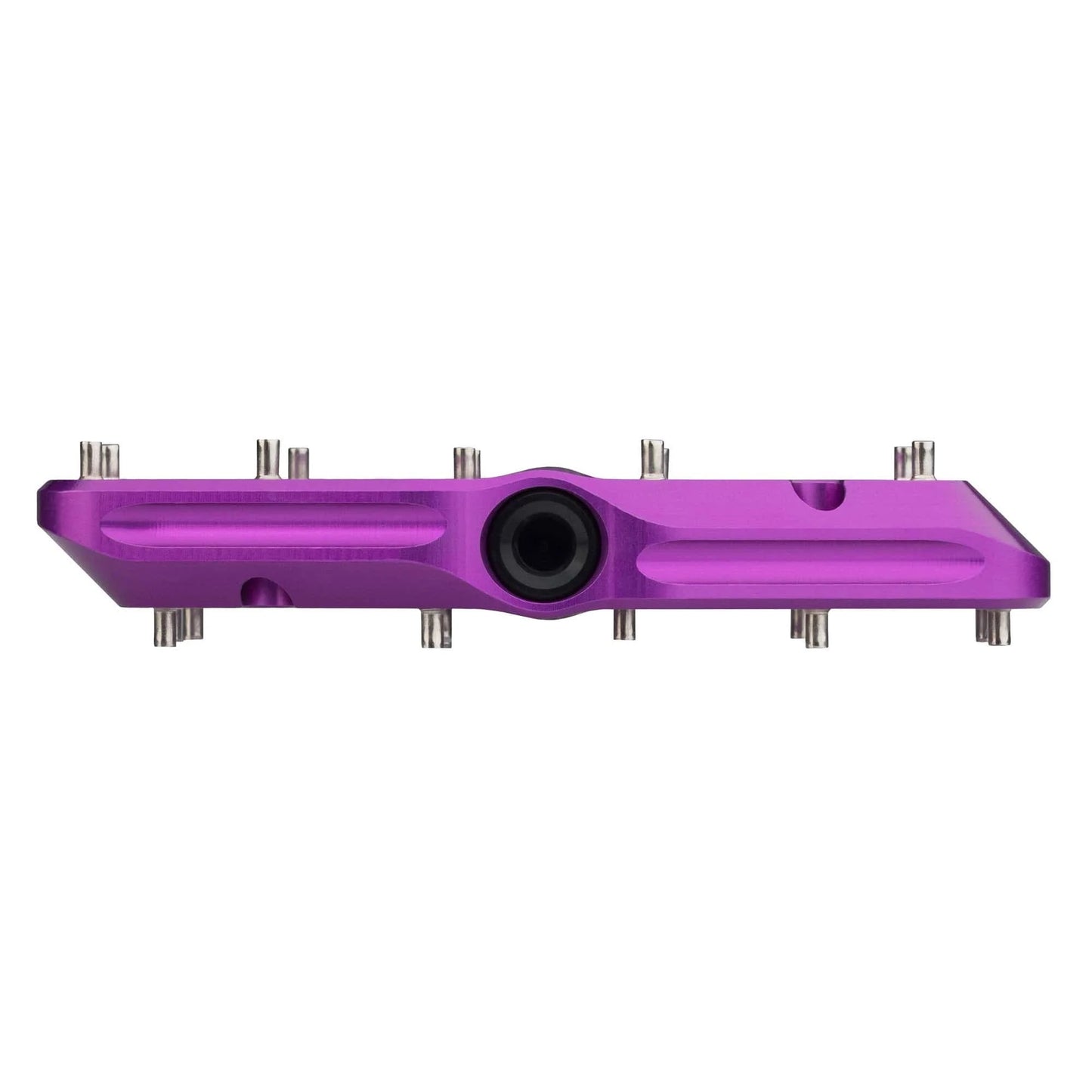 Pedales planos WOLF TOOTH WAVEFORM, grandes, morados